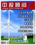 2009年中国能源行业十大新闻点评
