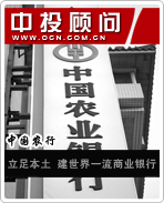 中国农行:立足本土 建世界一流商业银行